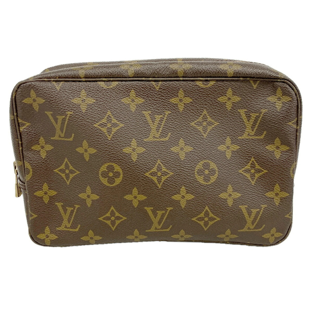 Louis Vuitton Monogram Toilette 23 Bag/Pouch M47524 Brown Women's